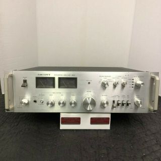 H.  H Scott 480a Integrated Stereo Amplifier - Cleaned - Serviced -