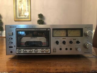 Sony Elcaset El - 5 Tape Deck Fully Serviced.  Includes 1 Tape.