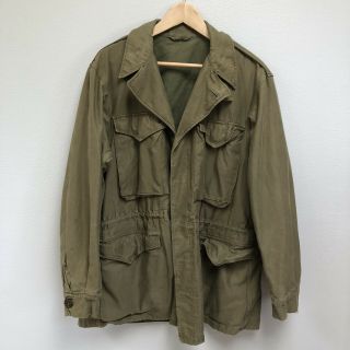 1940’s Wwii Us Army M - 1943 Field Jacket Od Green Vintage Militaria Workwear Coat
