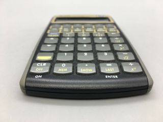 Vintage HP 17bII,  BII Plus Financial Calculator W/ Case & Batteries - A29 3