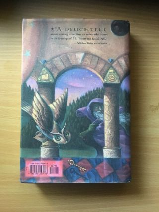 Harry Potter and the Sorcerer ' s Stone 1st American Edition HARDCOVER Book HC 2