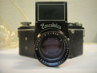 Thagree Exakta Camera W Biotar 1:2,  F/8cm Carl Zeiss Jana Lens 1940661