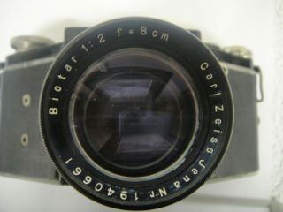 Thagree Exakta Camera w Biotar 1:2,  f/8cm Carl Zeiss Jana Lens 1940661 6