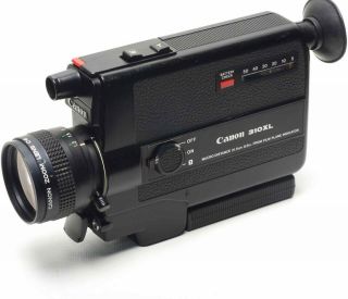 Canon 310XL 8 cine film Movie CAMERA C - 8 Macro F1.  0 Fast 3x Zoom LENS VGC 2