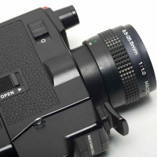 Canon 310XL 8 cine film Movie CAMERA C - 8 Macro F1.  0 Fast 3x Zoom LENS VGC 6