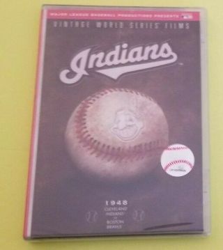 Vintage World Series Films,  Cleveland Indians,  1948,  Dvd,