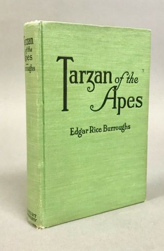 Edgar Rice Burroughs Tarzan Of The Apes Early Reprint A.  L.  Burt Circa 1920