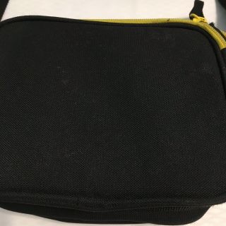 United Colors Of Benetton Camera Bag Vtg Black Adjustable Shoulder Strap Purse 5