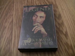Bob Marley Legend Cassette Tape (best Of Bob Marley And Wailers) Vintage