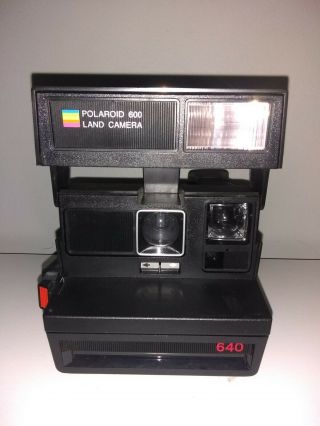 Vintage Polaroid 600 Land Camera Instant Film Camera Sun 640
