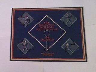 1951 Vintage Cooperstown Official National Baseball Hall Of Fame Museum Program