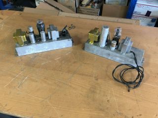 Pair Northern Western Electric R4044B Tube Preamp driver amplifier For R4045C 10
