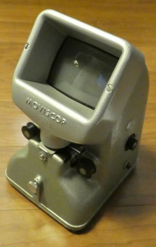 Serviced Zeiss Ikon Moviscop 16mm Viewer With Delryn Film Slide & Xenon Bulb