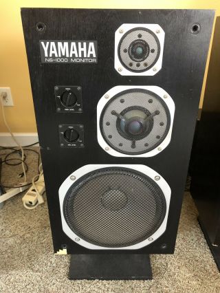 Legendary Yamaha NS - 1000 Monitor NS - 1000M Speakers Matched Pair - 9