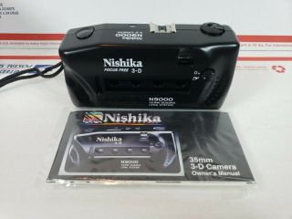 Nishika N9000 3D 35mm Quadra Lens Film Camera 2