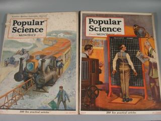 7 Vintage Popular Science Magazines 1921 3