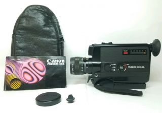 N.  Canon 514xl 8 8mm Movie Camera C8 Zoom Lens • Film •