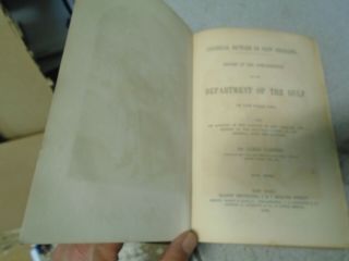 1864 Book General Butler In Orleans Civil War Book