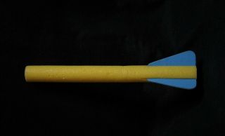 vintage Nerf 1991 blue pink yellow bow n arrow Parker Bros rare 4