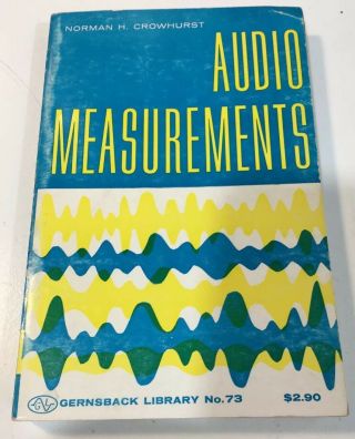 Vintage 1961 Audio Measurements 73 - By Norman H Crowhurst