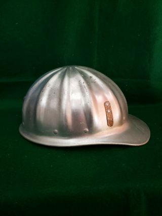 Vintage Aluminum Hard Hat,  Helmet Superlite,  Fibre - Metal Chester,  PA Lite. 3