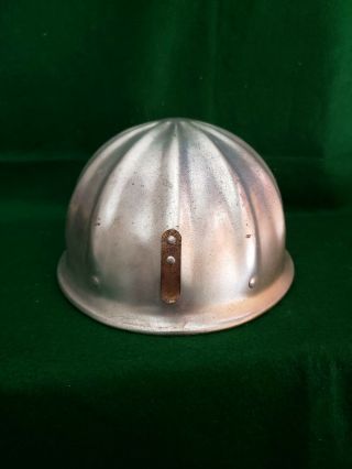 Vintage Aluminum Hard Hat,  Helmet Superlite,  Fibre - Metal Chester,  PA Lite. 4