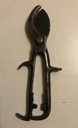 VINTAGE SARGENT & CO.  NO 51 CUTTERS CABLE SHEARS TOOL 5