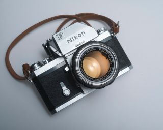 Nikon F Camera Body W/ 50mm F/1.  4 Nikkor - S Lens In
