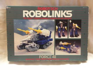 Vintage 1985 Revell Robotech Robolinks Force 41 Kit 2833