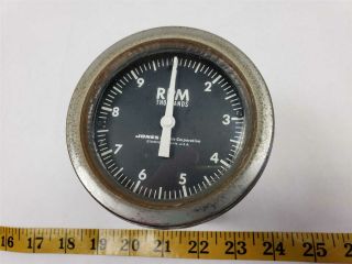 Vintage Jones Motrola 3 - 1/8 " 10000 Rpm Mechanical Tachometer