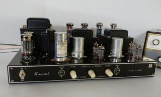 Sansui Q - 3535 Stereo Tube Amplifier - First Stereo Amplifier - EL34 See Demo  4