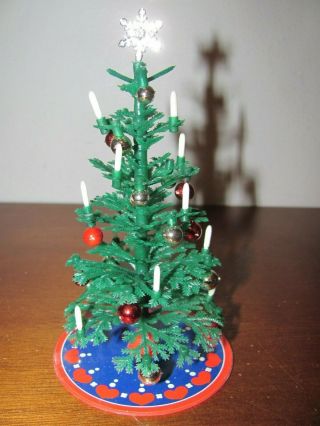 VINTAGE LUNDBY DOLLHOUSE CHRISTMAS TREE IN PACKAGE SWEDEN 5