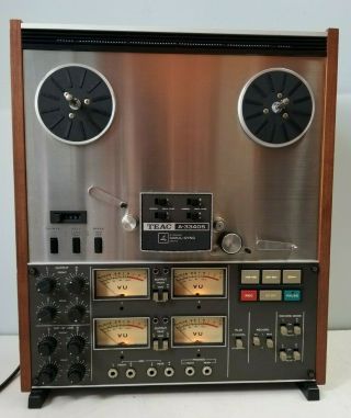 Teac A - 3340s - 4 - Channel Multi - Track Reel Recorder/player