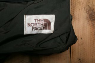 Vintage THE NORTH FACE Brown Label Black Nylon Day Small Pack Backpack 2