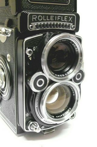 ROLLEIFLEX 2.  8F 80MM F2.  8 PLANAR.  STUNNING,  ONE OF THE BEST AVAILABLE? INC.  CASE 6
