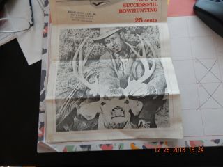 Vintage Fred Bears Successful Tips To Bowhunting