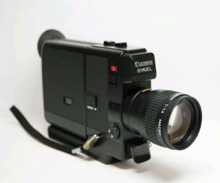 Canon 514XL 8 8mm Movie Camera C8 Zoom Lens w/ Case• FILM 5
