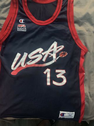 Vintage Champion: Dream Team Usa - Shaquille O’neal Jersey 13 - Size 44