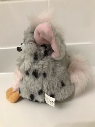VINTAGE 1998 GRAY/PINK/SPOTTED FURBY 70 - 800 - TIGER ELECTRONICS - TESTED/WORKS 4