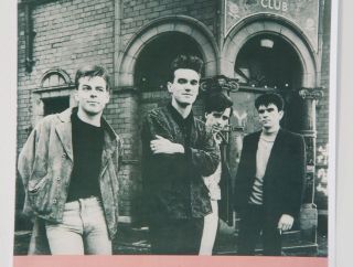 1986 The Smiths,  The Queen Is Dead Us Promo Poster - Rare Vintage Classic