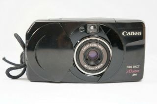 Vintage Canon Sure Shot 70 Zoom 35mm Point & Shoot Film Camera