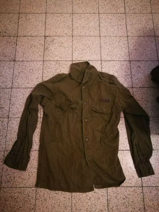 Vintage Idf Israel Army Golani Field Uniform Shirt Size Medium,  Gift