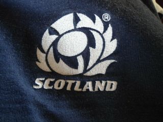 VINTAGE SCOTLAND CANTERBURY FAMOUS GROUSE RUGBY JERSEY SHIRT 2XL 2