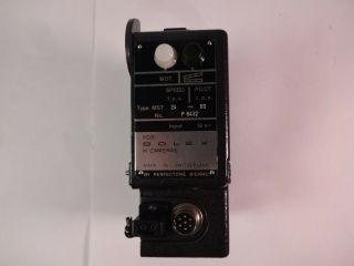Bolex MST H - 16 Camera Drive Motor,  Boxed,  with Accessories 2