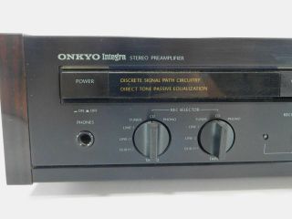 Onkyo Integra P - 304 Stereo Preamplifier w/ Box 4
