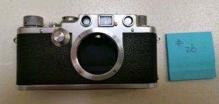 Leica Leitz 3c,  Iiic Camera S/n 528711