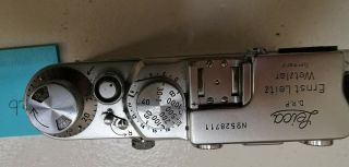 Leica Leitz 3C,  IIIC Camera S/N 528711 3