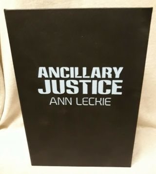 Ann Leckie - Ancillary Justice - Subterranean Press Lettered 2
