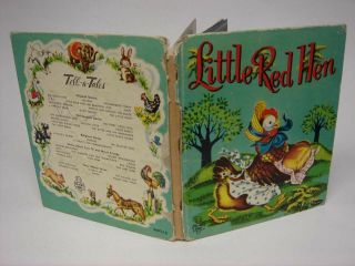 Little Red Hen Beth Wilson Vintage Children 