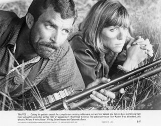 Tom Selleck,  Bess Armstrong " High Road To China " Vintage Movie Still